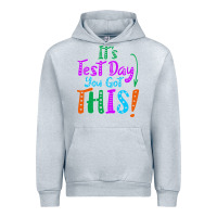Heather Grey it's test day you got this Urban Hoodie - artisFamous