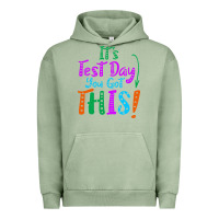 Pigment Oil Green it's test day you got this Urban Hoodie - artisFamous