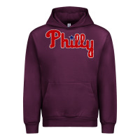 Mauve Wine baseball philly Urban Hoodie - artisFamous