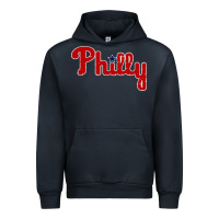 Navy baseball philly Urban Hoodie - artisFamous