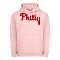 Pigment Salmon baseball philly Urban Hoodie - artisFamous