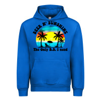 Cobalt beer n' sunshine the only B.S. i need Urban Hoodie - artisFamous