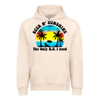 Sandshell beer n' sunshine the only B.S. i need Urban Hoodie - artisFamous