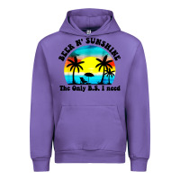 Tulip beer n' sunshine the only B.S. i need Urban Hoodie - artisFamous