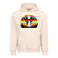 Sandshell vintage not my pasture not my bull cow Urban Hoodie - artisFamous
