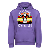Tulip vintage not my pasture not my bull cow Urban Hoodie - artisFamous