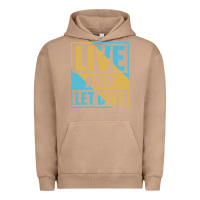 Pigment Burro Live And Let Dive Retro Style Urban Hoodie - artisFamous