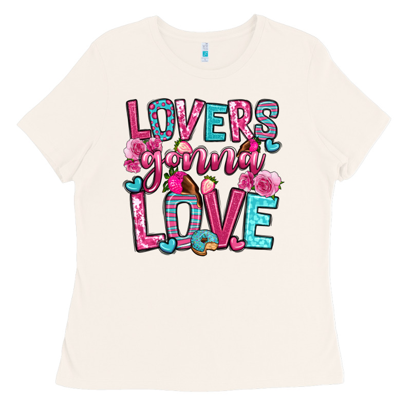 Lovers Gonna Love Ladies Tee by OliviaCreatesArt | Teevron