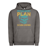 Pigment Tornado Retirement Plan Scuba Diving Urban Hoodie - artisFamous