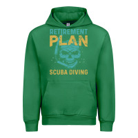 Emerald Retirement Plan Scuba Diving Urban Hoodie - artisFamous