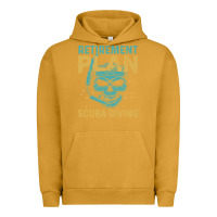 Pigment Peanut Butter Retirement Plan Scuba Diving Urban Hoodie - artisFamous