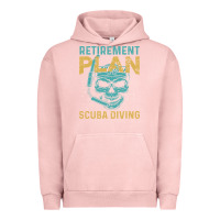 Pigment Salmon Retirement Plan Scuba Diving Urban Hoodie - artisFamous