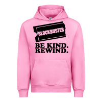 Fuchsia Pink blockbuster be kind rewind Urban Hoodie - artisFamous