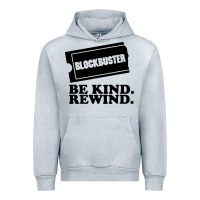 Heather Grey blockbuster be kind rewind Urban Hoodie - artisFamous