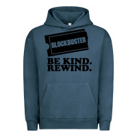Pigment Midnight Navy blockbuster be kind rewind Urban Hoodie - artisFamous
