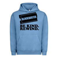 Pigment Pebble Blue blockbuster be kind rewind Urban Hoodie - artisFamous