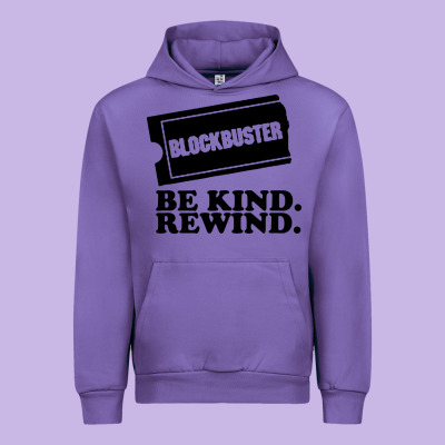 Blockbuster Be Kind Rewind Urban Hoodie Designed By Artisfamous