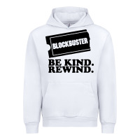 White blockbuster be kind rewind Urban Hoodie - artisFamous