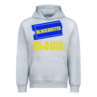 Heather Grey blockbuster be kind rewind Urban Hoodie - artisFamous