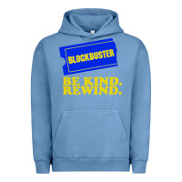 Pigment Pebble Blue blockbuster be kind rewind Urban Hoodie - artisFamous