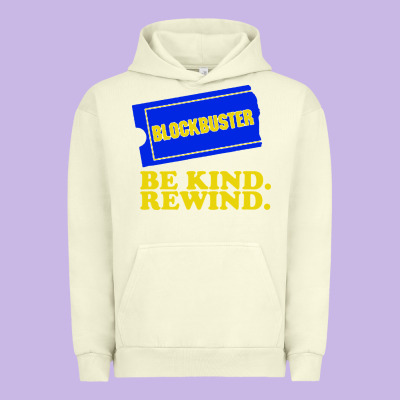 Blockbuster Be Kind Rewind Urban Hoodie Designed By Artisfamous