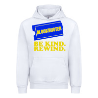 White blockbuster be kind rewind Urban Hoodie - artisFamous