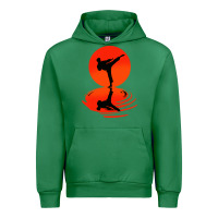 Emerald karate and kung fu Urban Hoodie - artisFamous