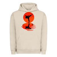 Pigment French Oak karate and kung fu Urban Hoodie - artisFamous