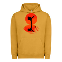 Pigment Peanut Butter karate and kung fu Urban Hoodie - artisFamous