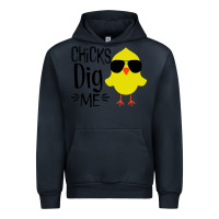 Navy kids chick dig me christian Urban Hoodie - artisFamous