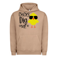Pigment Burro kids chick dig me christian Urban Hoodie - artisFamous