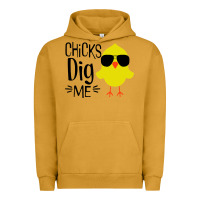 Pigment Peanut Butter kids chick dig me christian Urban Hoodie - artisFamous