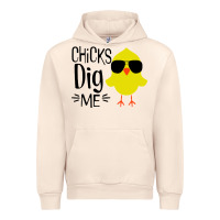 Kids Chick Dig Me Christian Urban Hoodie | Teevron