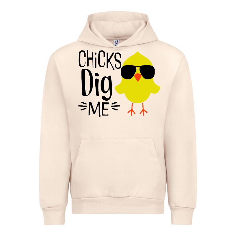 Kids Chick Dig Me Christian Urban Hoodie by artisFamous | Teevron