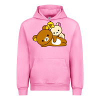 Fuchsia Pink rilakkuma rila head shirt Urban Hoodie - artisFamous