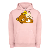 Pigment Salmon rilakkuma rila head shirt Urban Hoodie - artisFamous