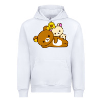 White rilakkuma rila head shirt Urban Hoodie - artisFamous