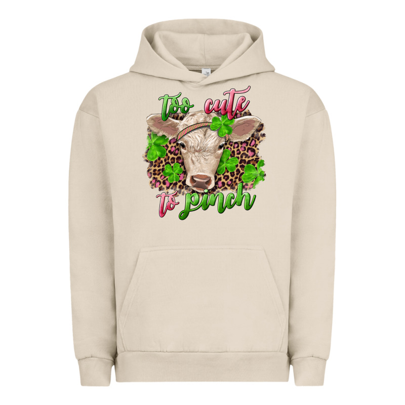 Too Cute To Pinch Charolais Calf Urban Hoodie by RanaPortraitStore | Teevron