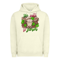 Pigment Pistachio too cute to pinch charolais calf Urban Hoodie - RanaPortraitStore
