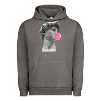 Pigment Tornado Vaporwave statue head with bubblegum Urban Hoodie - artisFamous