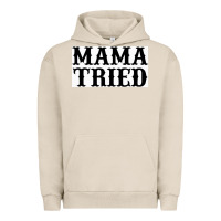 Pigment French Oak Mama Tried Urban Hoodie - artisFamous