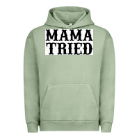Pigment Oil Green Mama Tried Urban Hoodie - artisFamous