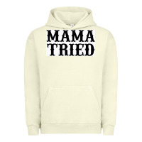 Pigment Pistachio Mama Tried Urban Hoodie - artisFamous