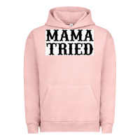 Pigment Salmon Mama Tried Urban Hoodie - artisFamous