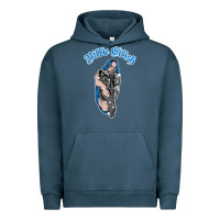 Pigment Midnight Navy b.i.l.l.i.e  e i.li.s.h  official  bling  t shirt Urban Hoodie - artisFamous