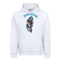 White b.i.l.l.i.e  e i.li.s.h  official  bling  t shirt Urban Hoodie - artisFamous