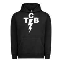 Pigment Black taking care of business rock n roll Urban Hoodie - artisFamous