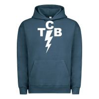 Pigment Midnight Navy taking care of business rock n roll Urban Hoodie - artisFamous