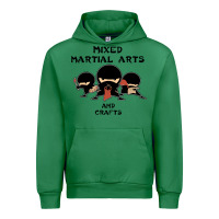 Emerald mixed martial arts and crafts Urban Hoodie - artisFamous