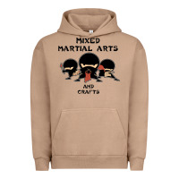 Pigment Burro mixed martial arts and crafts Urban Hoodie - artisFamous